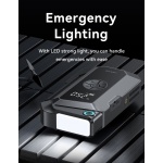 USAMS εκκινητής μπαταρίας & συμπιεστής αέρος ZB287, 12V/1000A, 150PSI, 8000mAh - Image 7