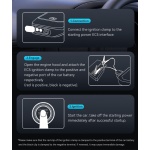 USAMS εκκινητής μπαταρίας & συμπιεστής αέρος ZB287, 12V/1000A, 150PSI, 8000mAh - Image 8