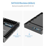 ORICO tray 3.5" για 2.5" HDD/SSD 1125SS-V1, 6Gbps, μαύρο - Image 5