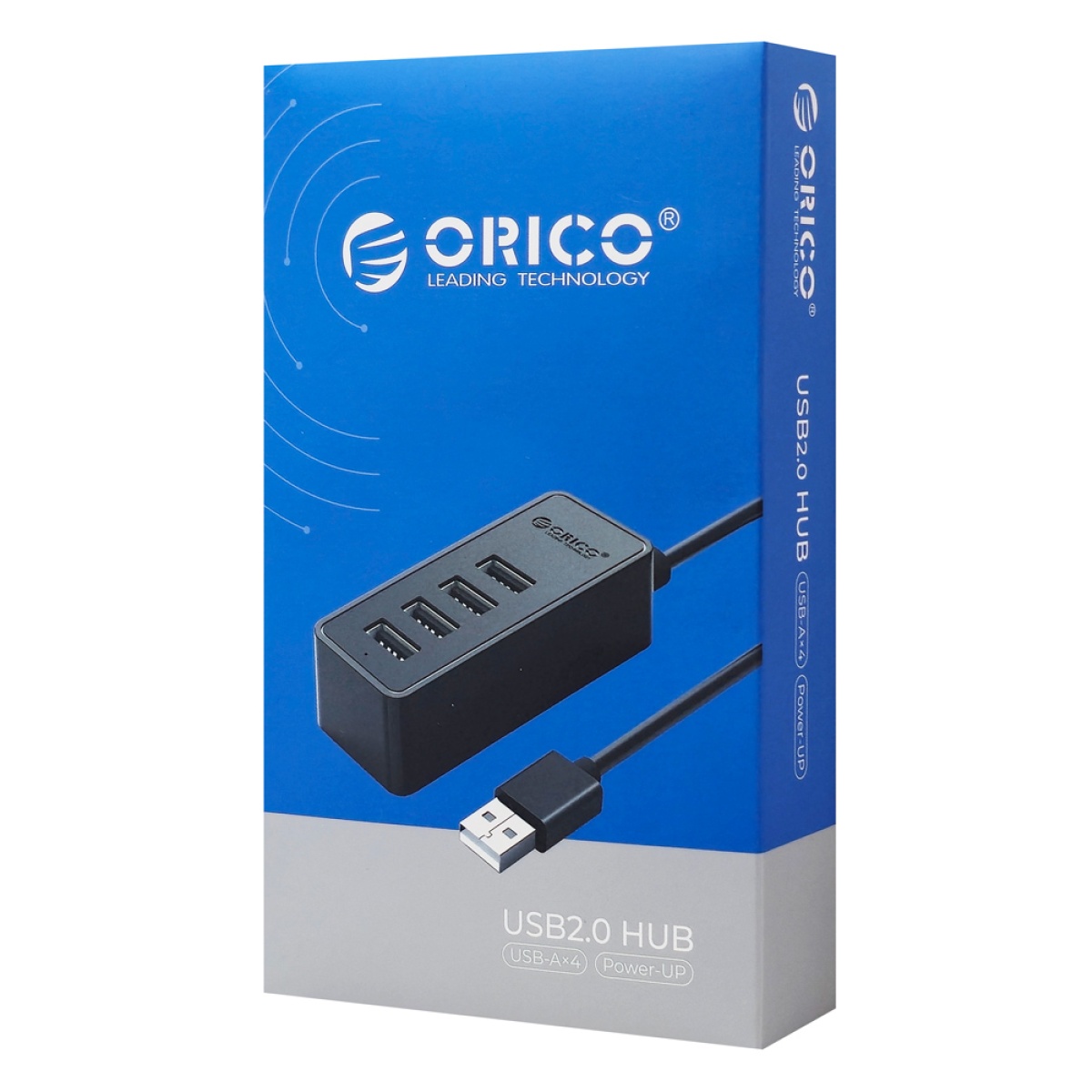 ORICO USB hub W5P-U2, 4x θυρών, USB 2.0, 480Mbps, USB σύνδεση, 1m καλώδιο, μαύρο - Image 5