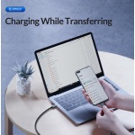 ORICO καλώδιο USB-C GQA60, 60W, 480Mbps, 1m, μαύρο - Image 2