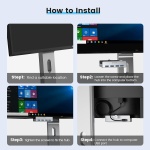 ORICO USB hub MH4PU-P με σφιγκτήρα, 4x θυρών, 5Gbps, USB σύνδεση, μαύρο - Image 5