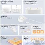 SONOFF smart ανιχνευτής πλημμύρας SNZB-05P, ZigBee, μπαταρίας, λευκός - Image 3