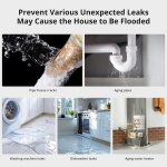 SONOFF smart ανιχνευτής πλημμύρας SNZB-05P, ZigBee, μπαταρίας, λευκός - Image 5