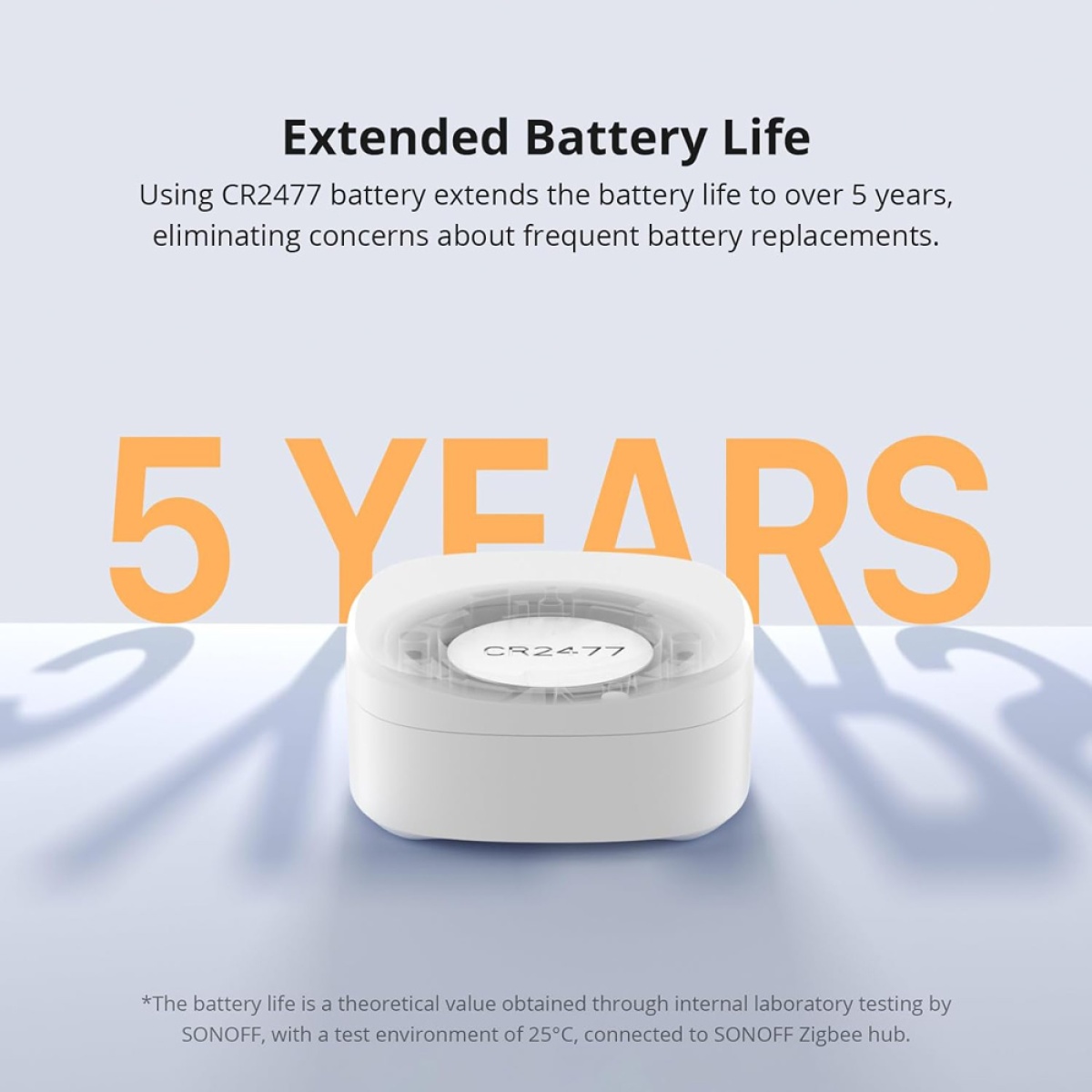 SONOFF smart ανιχνευτής πλημμύρας SNZB-05P, ZigBee, μπαταρίας, λευκός - Image 7