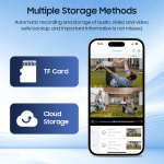 SECTEC smart ηλιακή κάμερα ST-598-6M-4G-20W-EU, 3MP dual lens, 20x zoom, 4G, SD, PTZ - Image 5