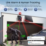 SECTEC smart ηλιακή κάμερα ST-598-6M-4G-20W-EU, 3MP dual lens, 20x zoom, 4G, SD, PTZ - Image 12