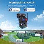 SECTEC smart ηλιακή κάμερα ST-598-6M-4G-20W-EU, 3MP dual lens, 20x zoom, 4G, SD, PTZ - Image 14