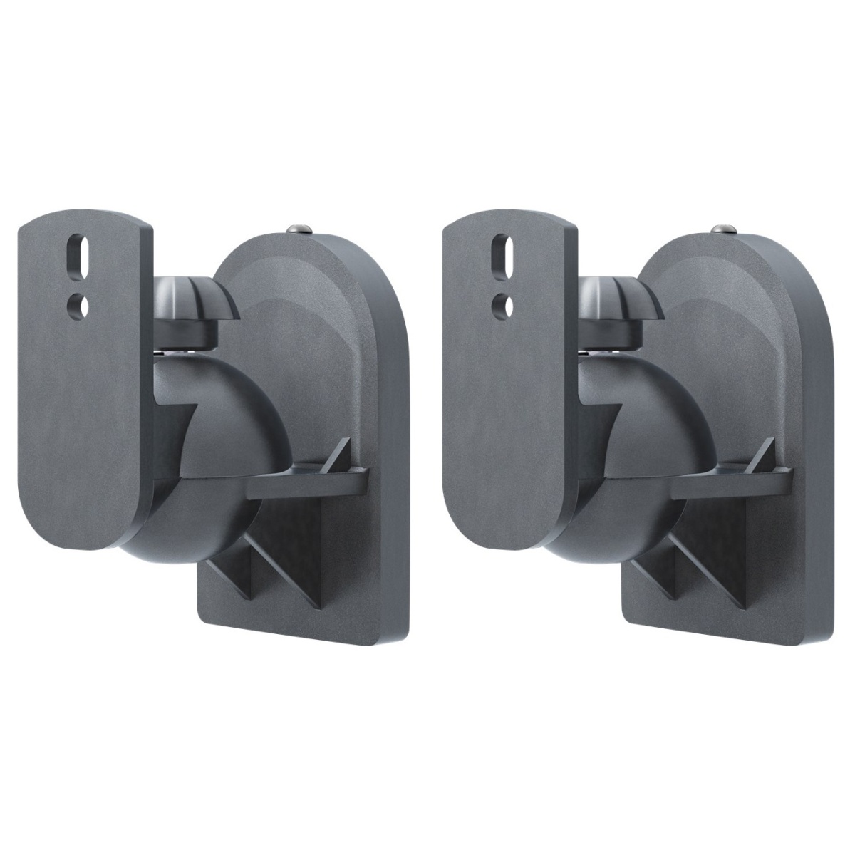 49393 GOOBAY επιτοίχια βάση ηχείων 49393, έως 3.5kg, μαύρο - Image 1