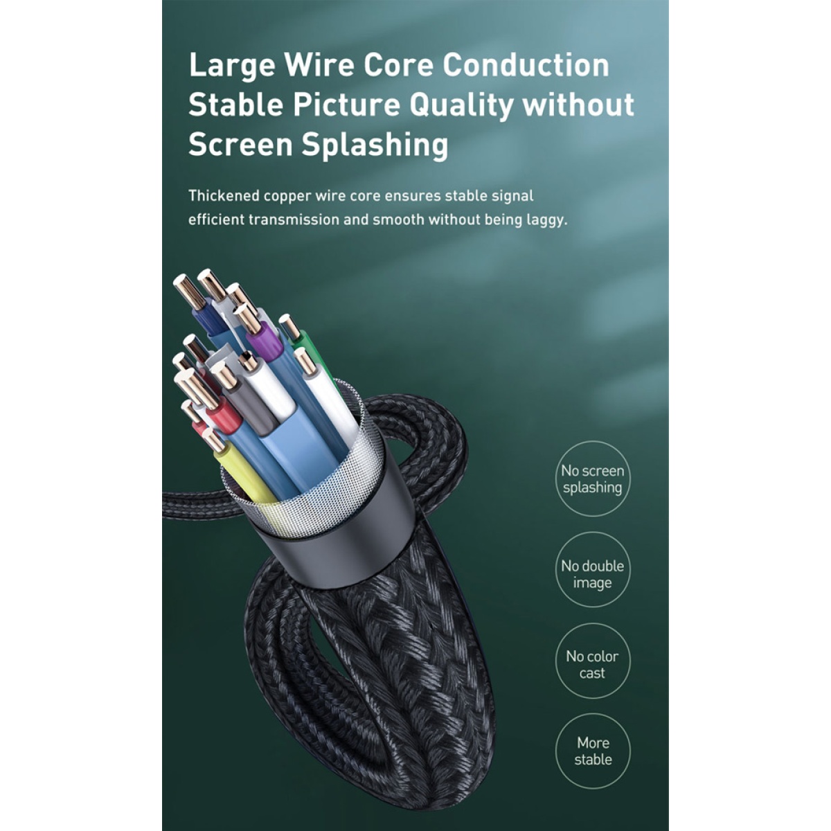 CABLETIME καλώδιο mini DisplayPort σε HDMI CT-P03G4K, 4K, 1.8m, μαύρο - Image 4