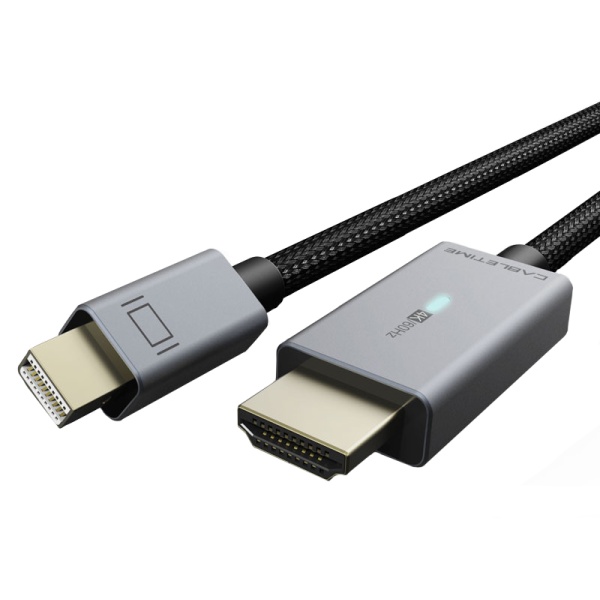CABLETIME καλώδιο mini DisplayPort σε HDMI CT-P03G4K, 4K, 1.8m, μαύρο