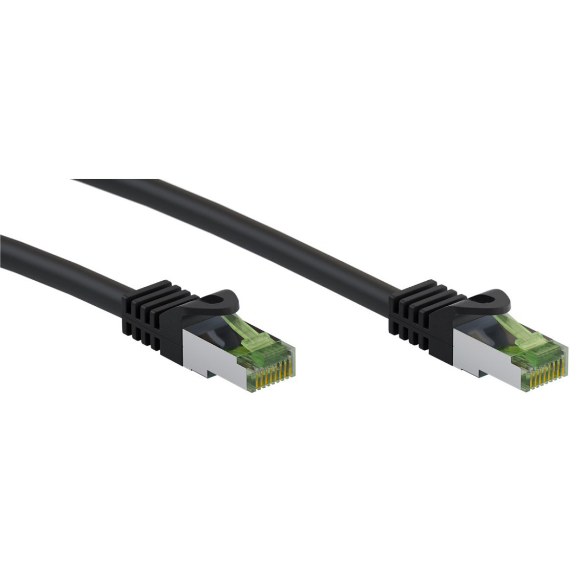 61095 GOOBAY καλώδιο δικτύου 61095, CAT 8.1 S/FTP, copper, GHMT, 3m, μαύρο - Image 1