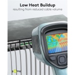 GOOBAY καλώδιο δικτύου 74347, CAT 8.1 U/FTP, ultra slim, copper, 40Gbps, 2m, γκρι - Image 4