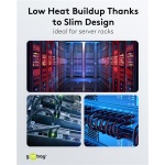 GOOBAY καλώδιο δικτύου 74347, CAT 8.1 U/FTP, ultra slim, copper, 40Gbps, 2m, γκρι - Image 6