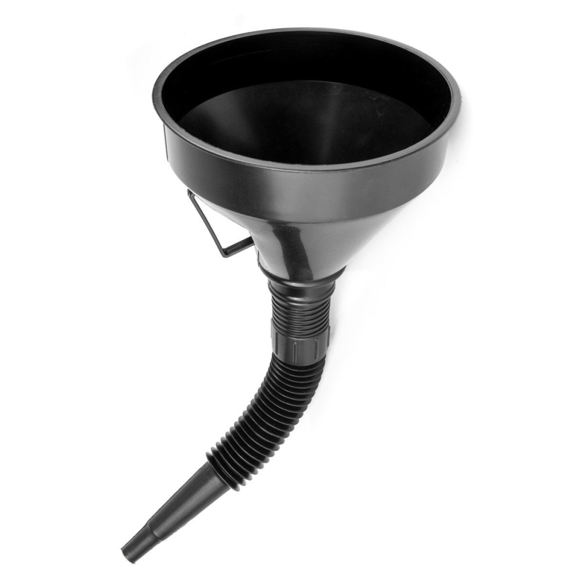 96-022 MOJE AUTO χωνί για καύσιμα & λάδια 96-022 με σπιράλ & φίλτρο, μαύρο - Image 1