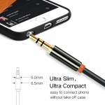 CABLETIME καλώδιο προέκτασης ήχου 3.5mm CT-AV311-P11FG, gold plated, 1.5m, μαύρο - Image 2