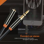 CABLETIME καλώδιο προέκτασης ήχου 3.5mm CT-AV311-P11FG, gold plated, 1.5m, μαύρο - Image 3