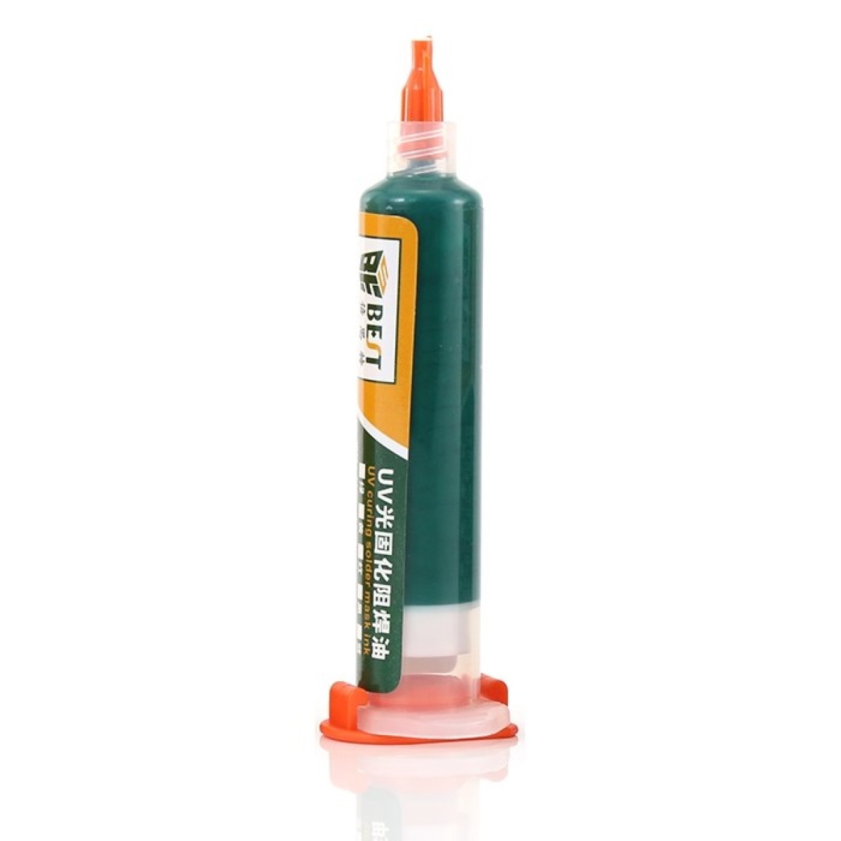 BEST PCB Repairing UV Solder mask ink BST-UVH900, 10cc, πράσινο - Image 1