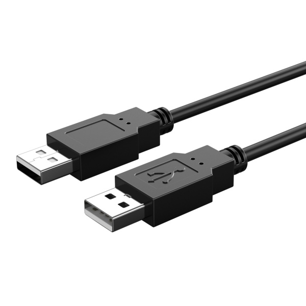 CABLETIME καλώδιο USB 2.0 C161-AMAM, 480Mbps, 0.5m, μαύρο