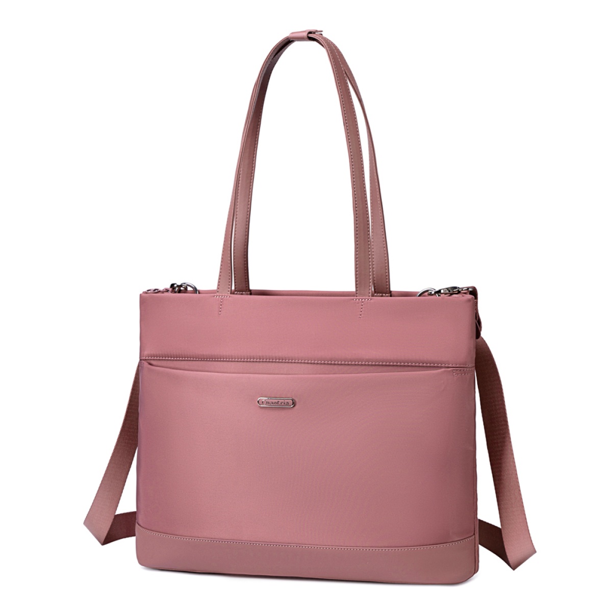 CHANTRIA γυναικεία τσάντα ώμου CB00789 για laptop 15.6", 12L, μωβ - Image 1
