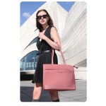 CHANTRIA γυναικεία τσάντα ώμου CB00789 για laptop 15.6", 12L, μωβ - Image 3