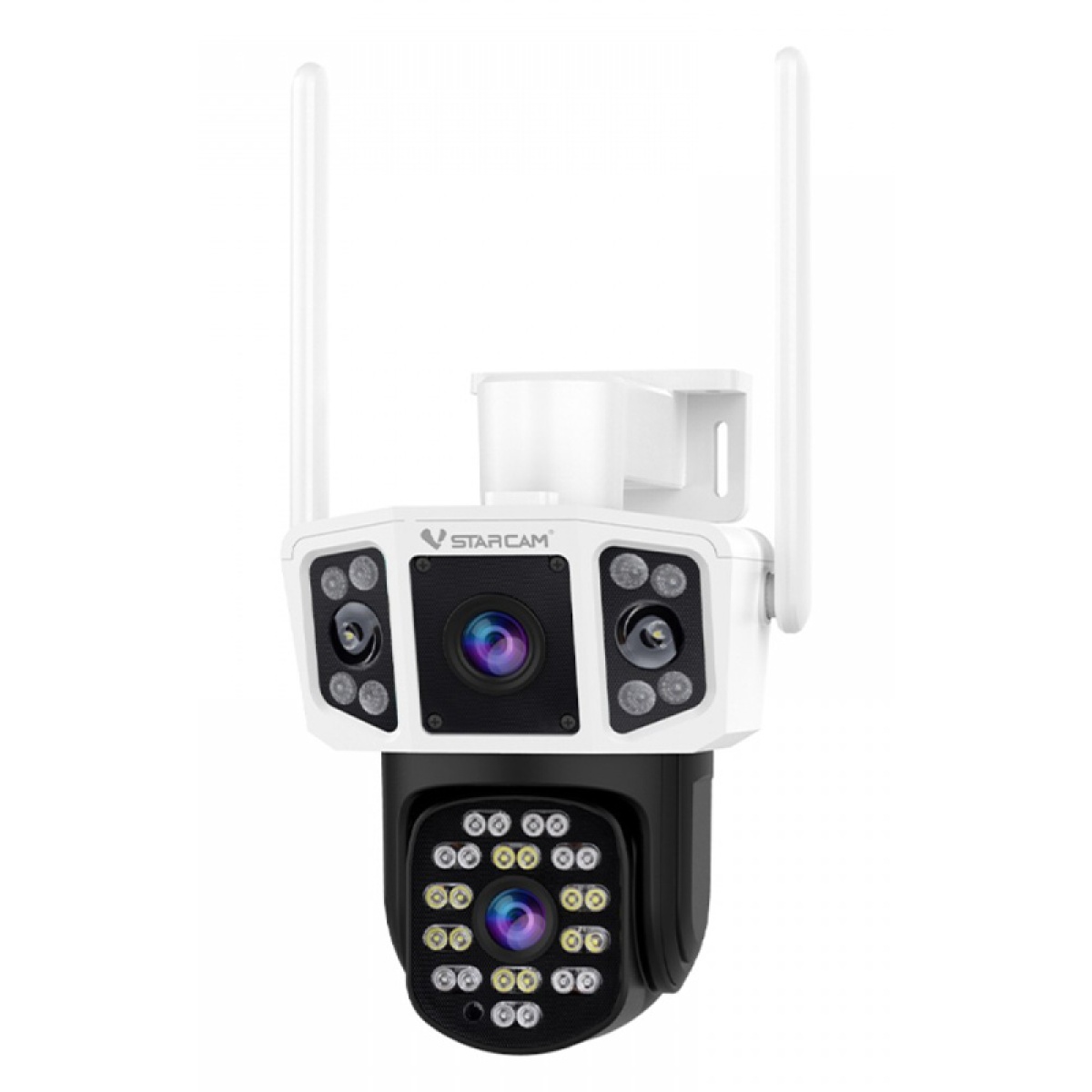CS667DR VSTARCAM smart κάμερα CS667DR, dual lens, 3MP, WiFi, SD, PTZ, IP66 - Image 1