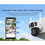 VSTARCAM smart κάμερα CS667DR, dual lens, 3MP, WiFi, SD, PTZ, IP66 - Image 5