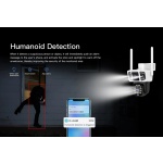 VSTARCAM smart κάμερα CS667DR, dual lens, 3MP, WiFi, SD, PTZ, IP66 - Image 7