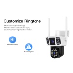 VSTARCAM smart κάμερα CS667DR, dual lens, 3MP, WiFi, SD, PTZ, IP66 - Image 8