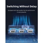 CABLETIME HDMI switch CT-HS4K-AG, 2 σε 1, 4K/60Hz, bi-directional, γκρι - Image 5