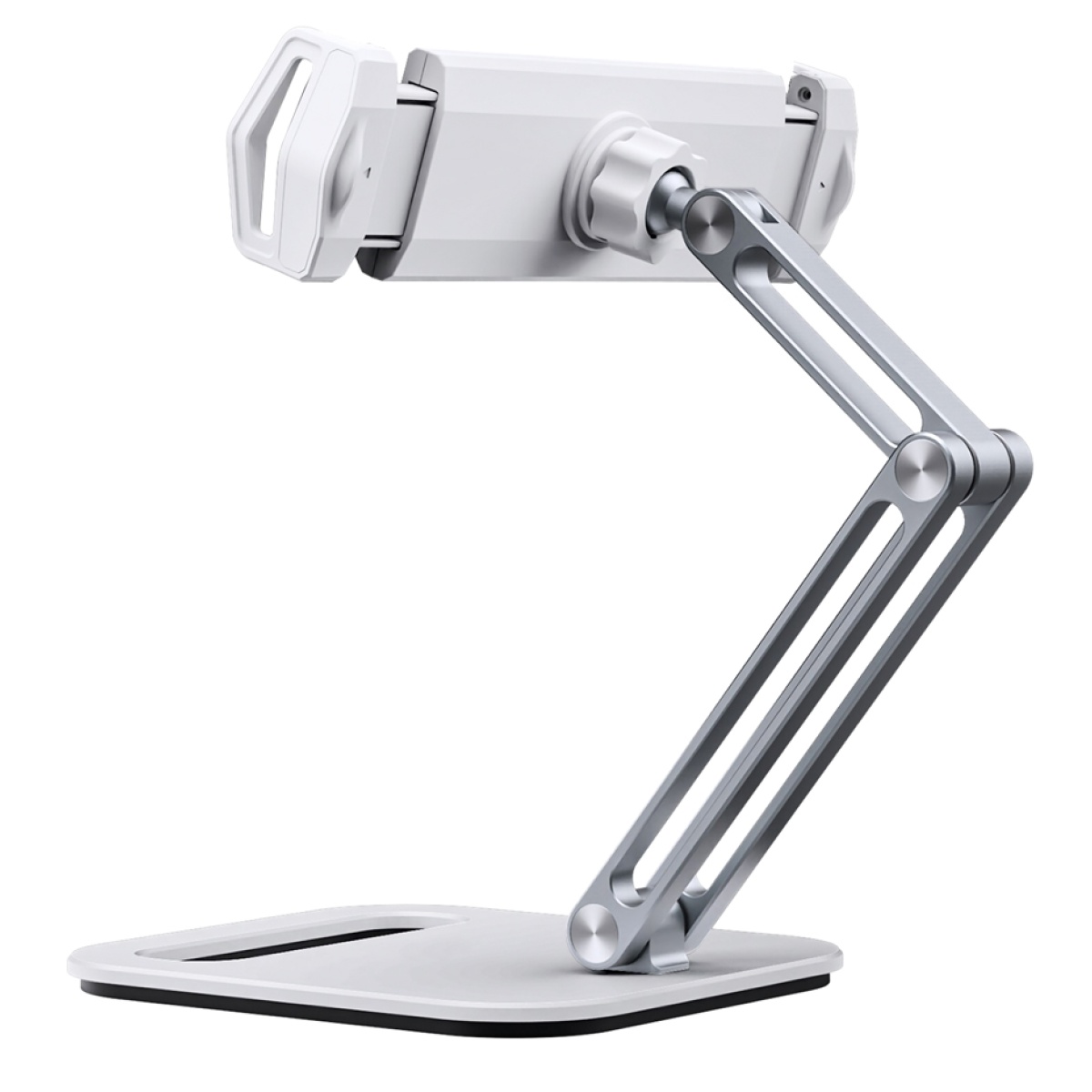 CT-PS03-AS CABLETIME μεταλλική βάση tablet CT-PS03-AS, 4-13", ρυθμιζόμενη, λευκή - Image 1