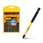 DELI σετ μύτες κατσαβιδιού DL251100 για δραπανοκατσάβιδο, σταυρωτές, PH2x100mm, 10τμχ