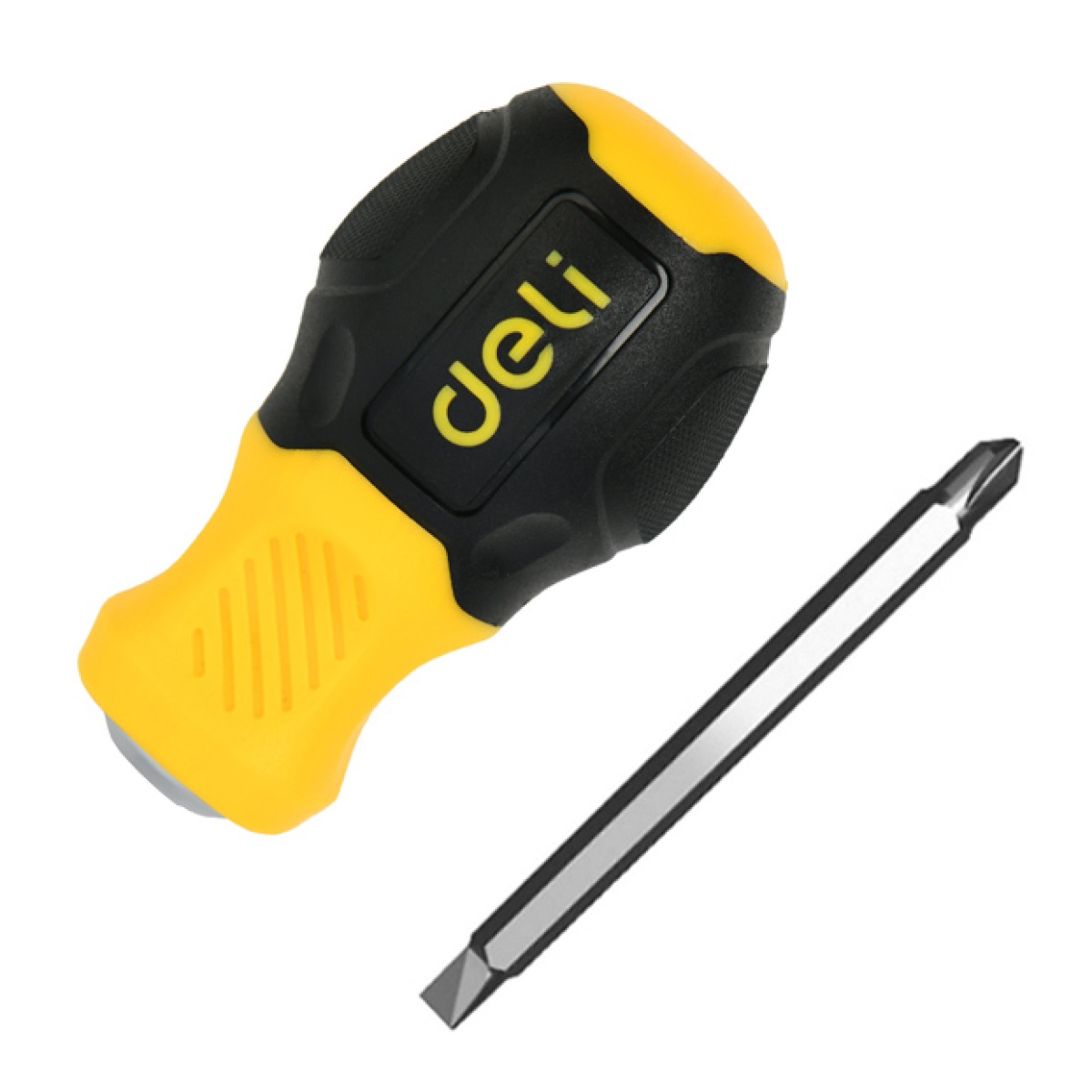 DL632101 DELI κατσαβίδι DL632101 με διπλή κεφαλή, μαγνητικό, 6mm/PH2x38mm - Image 1