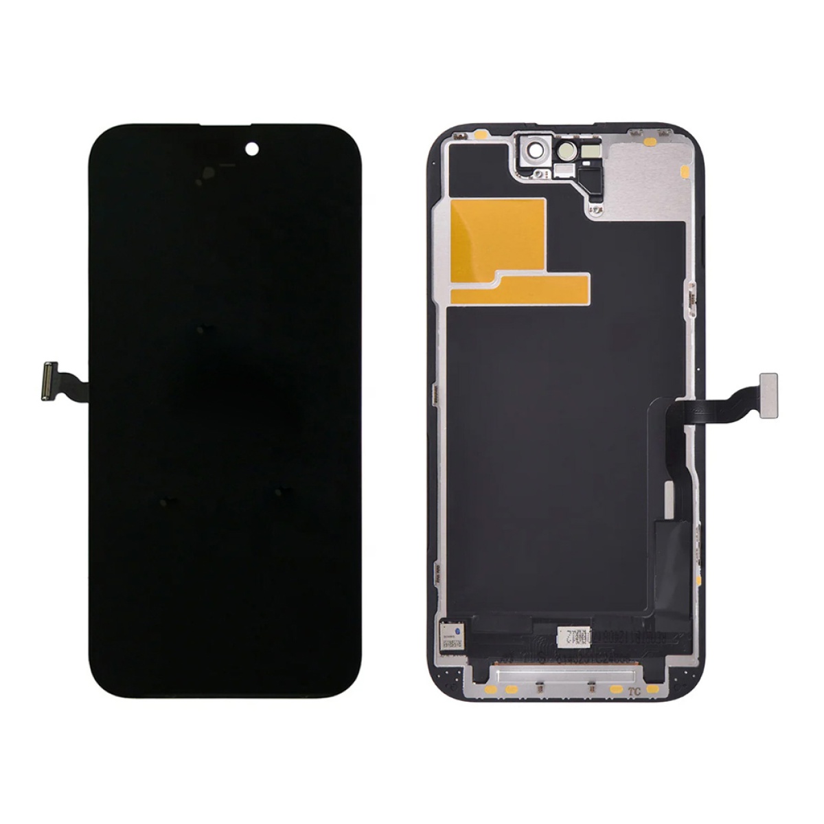 ILCD-027 TW INCELL LCD για iPhone 14 Pro, camera-sensor ring, earmesh, μαύρη - Image 1