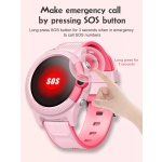 INTIME GPS smartwatch για παιδιά IT-051, 1.28", camera, 4G, IPX7, μαύρο - Image 4