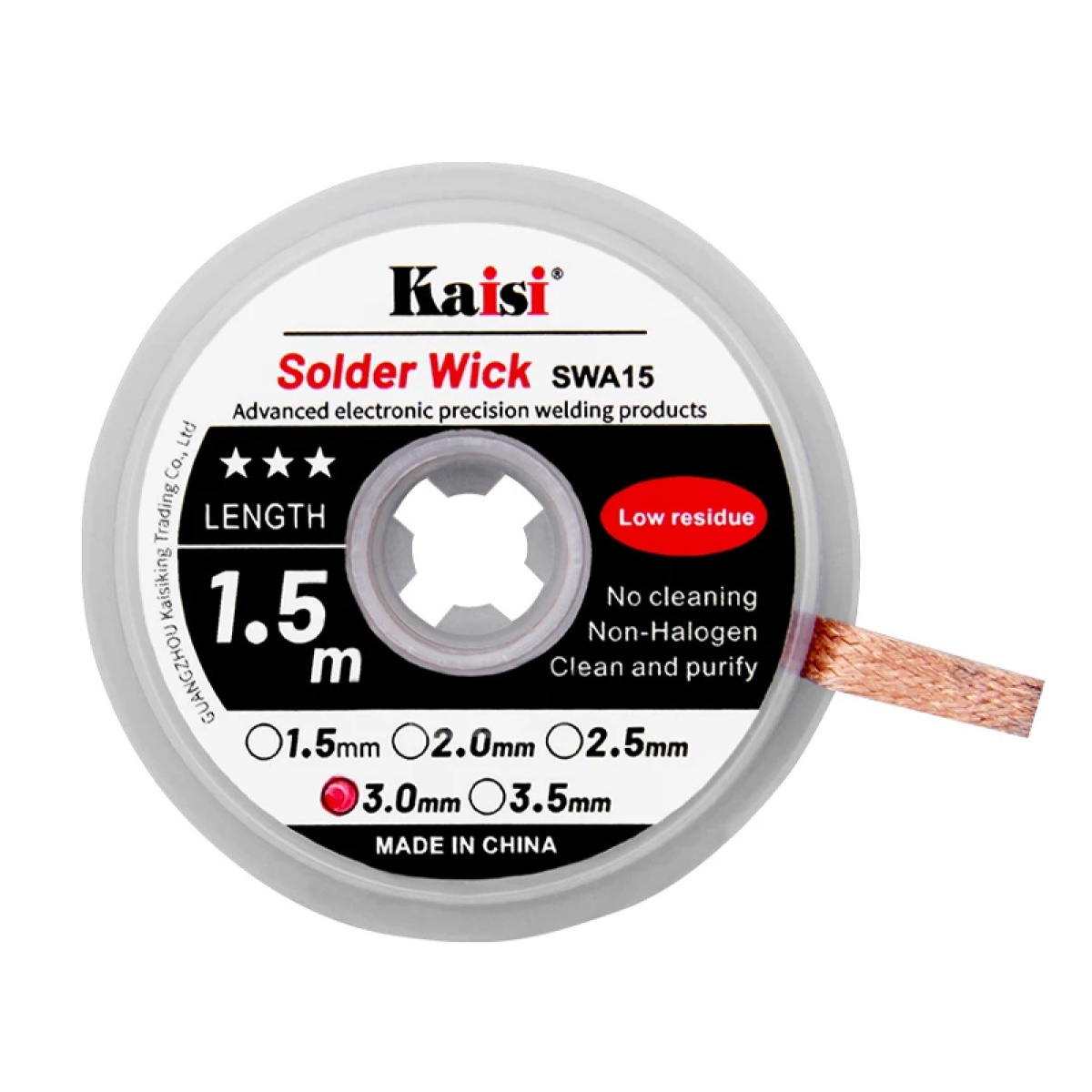 KAISI σύρμα αποκόλλησης KAI-3015, χαλκού, 3mm x 1.5m - Image 1