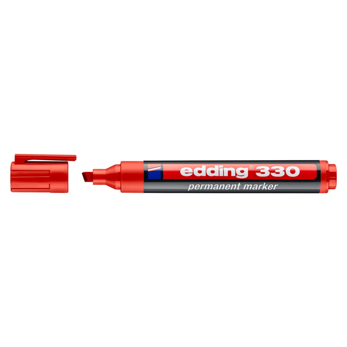 EDDING ανεξίτηλος μαρκαδόρος 330, 1-5mm, επαναγεμιζόμενος, κόκκινος - Image 1