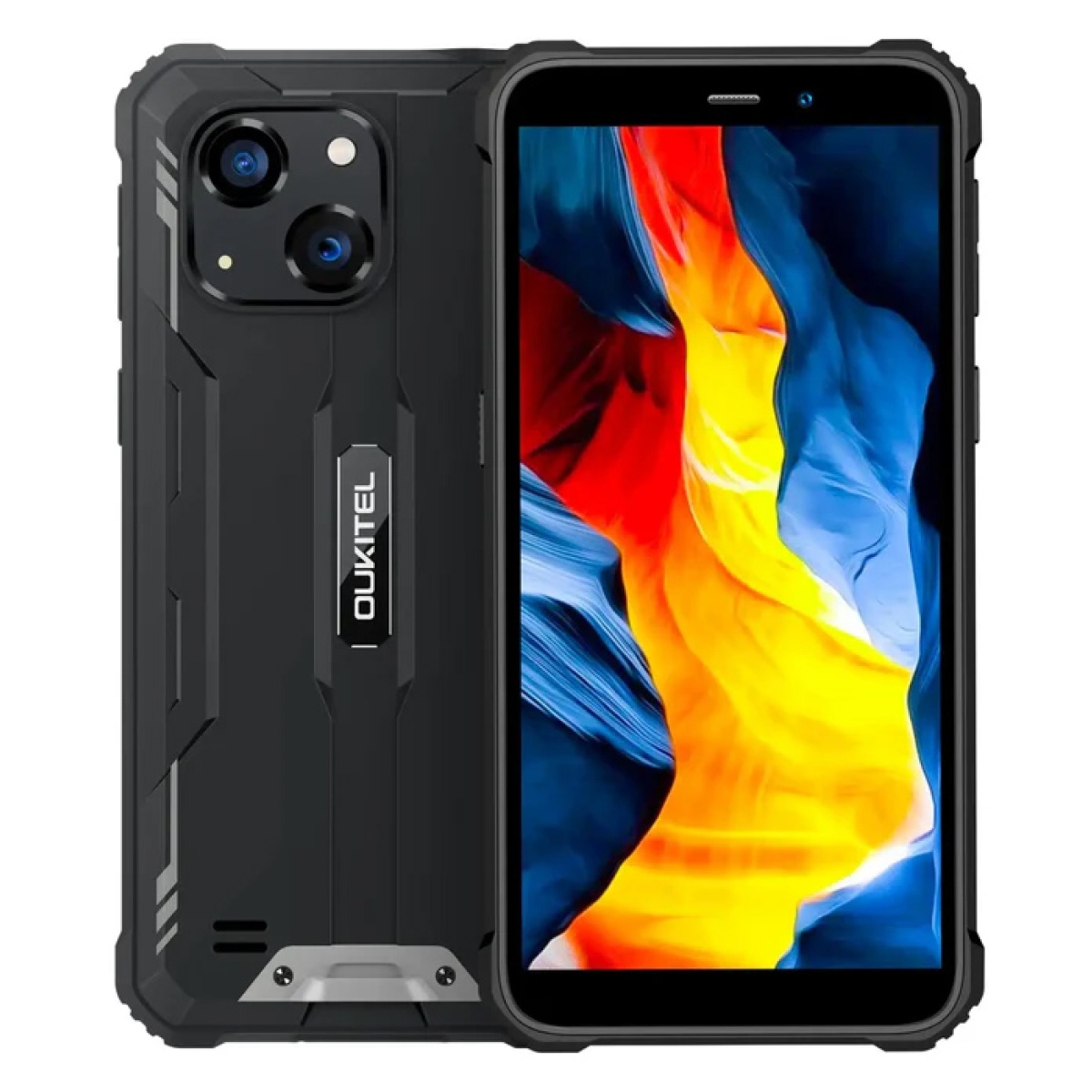 OUKITEL smartphone G2, 6", 4/64GB, 6300mAh, IP68/IP69K, μαύρο - Image 1