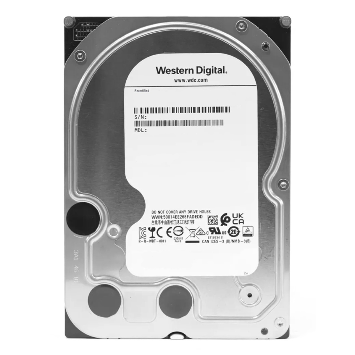 WD σκληρός δίσκος Blue 3.5", 6TB, 256MB, 5400RPM, 6Gb/s, FR - Image 1