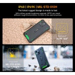 OUKITEL smartphone WP32, 6", 4/128GB, 6300mAh, IP68/IP69K, πορτοκαλί - Image 2