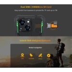 OUKITEL smartphone WP32, 6", 4/128GB, 6300mAh, IP68/IP69K, πορτοκαλί - Image 5