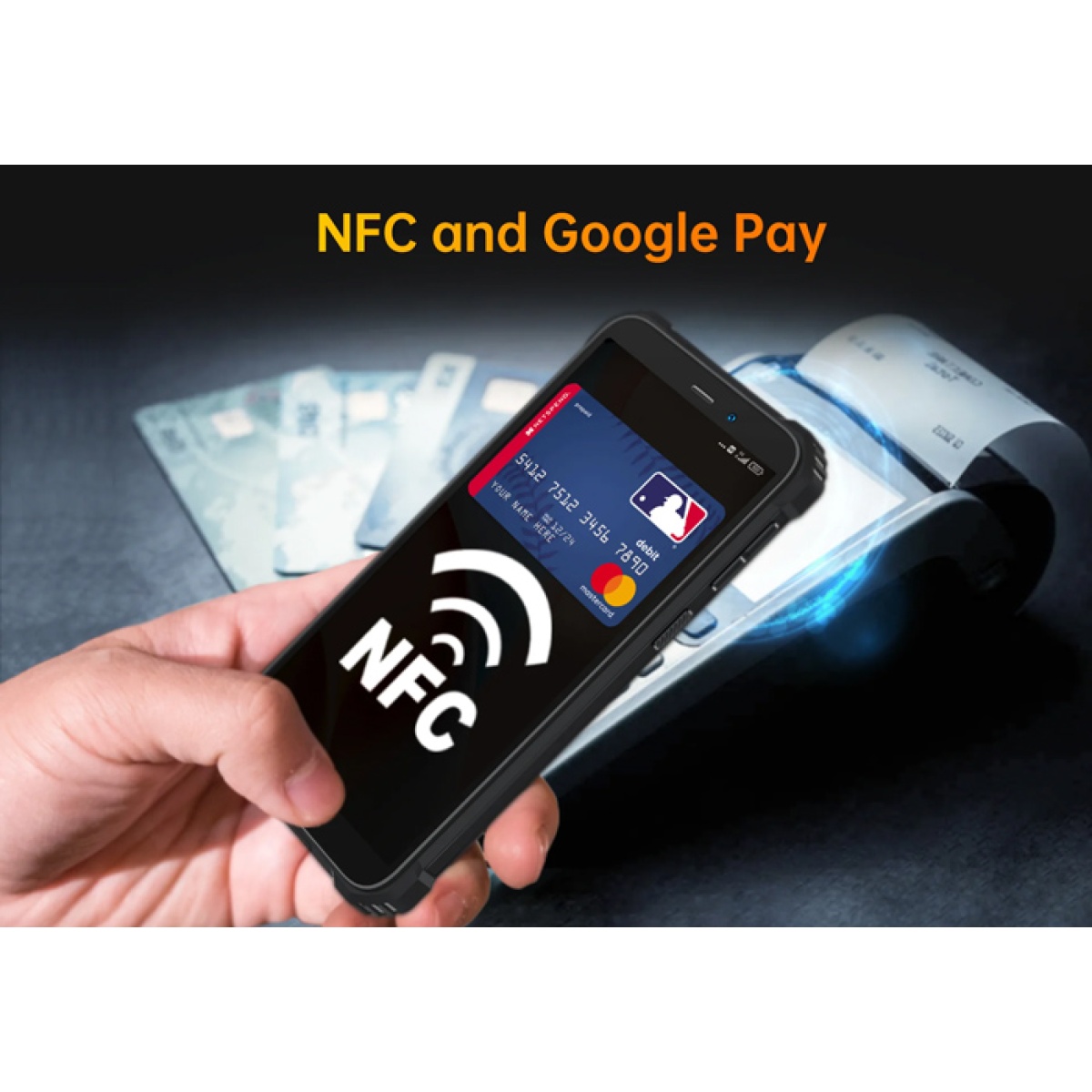 OUKITEL smartphone WP32, 6", 4/128GB, 6300mAh, IP68/IP69K, πορτοκαλί - Image 6