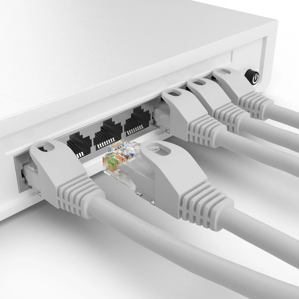 POWERTECH καλώδιο δικτύου CAB-N423, Cat 6 U/UTP, CCA, 250Hz, 30m, γκρι - Image 2