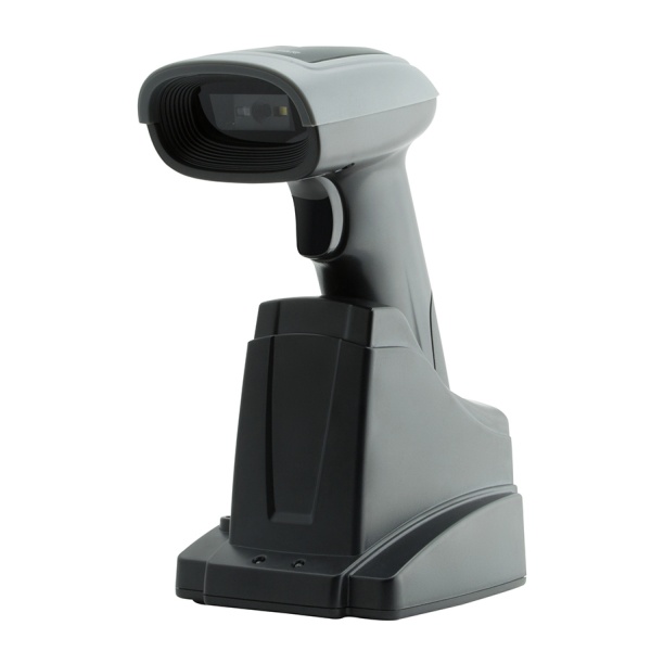 GTCODESTAR barcode scanner GT-1901C με βάση, 1D & 2D, ενσύρματο & ασύρματο, Bluetooth, 2000mAh, μαύρο