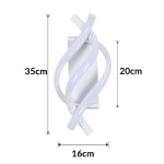 POWERTECH LED φωτιστικό τοίχου HLL-0168, 12W, 4000K, 960lm, λευκό - Image 4