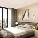 POWERTECH LED φωτιστικό τοίχου HLL-0168, 12W, 4000K, 960lm, λευκό - Image 5