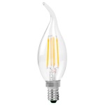 OPTONICA LED λάμπα Candle C35T Filament 1481, 4W, 4500K, E14, 400lm