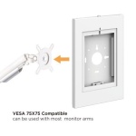 BRATECK επιτοίχια βάση tablet PAD34-01, αντικλεπτική, 9.7-11", λευκή - Image 5