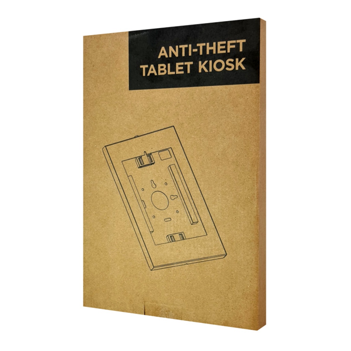 BRATECK επιτοίχια βάση tablet PAD34-01, αντικλεπτική, 9.7-11", λευκή - Image 7