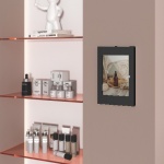 BRATECK επιτοίχια βάση tablet PAD34-01, αντικλεπτική, 9.7-11", μαύρη - Image 2